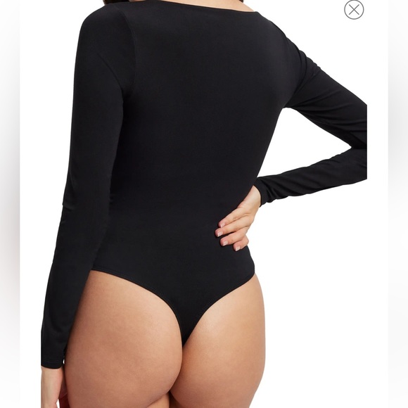 Good American U-Ring Long Sleeve Bodysuit 2 M - Picture 2 of 7